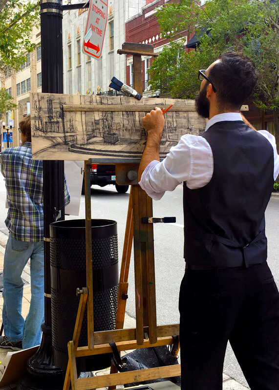 Live Illustration, Jonathan Stemberger