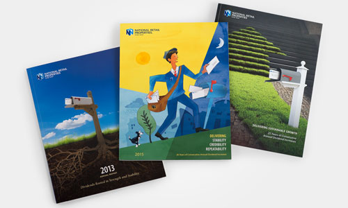 NNN Annual Report Covers
